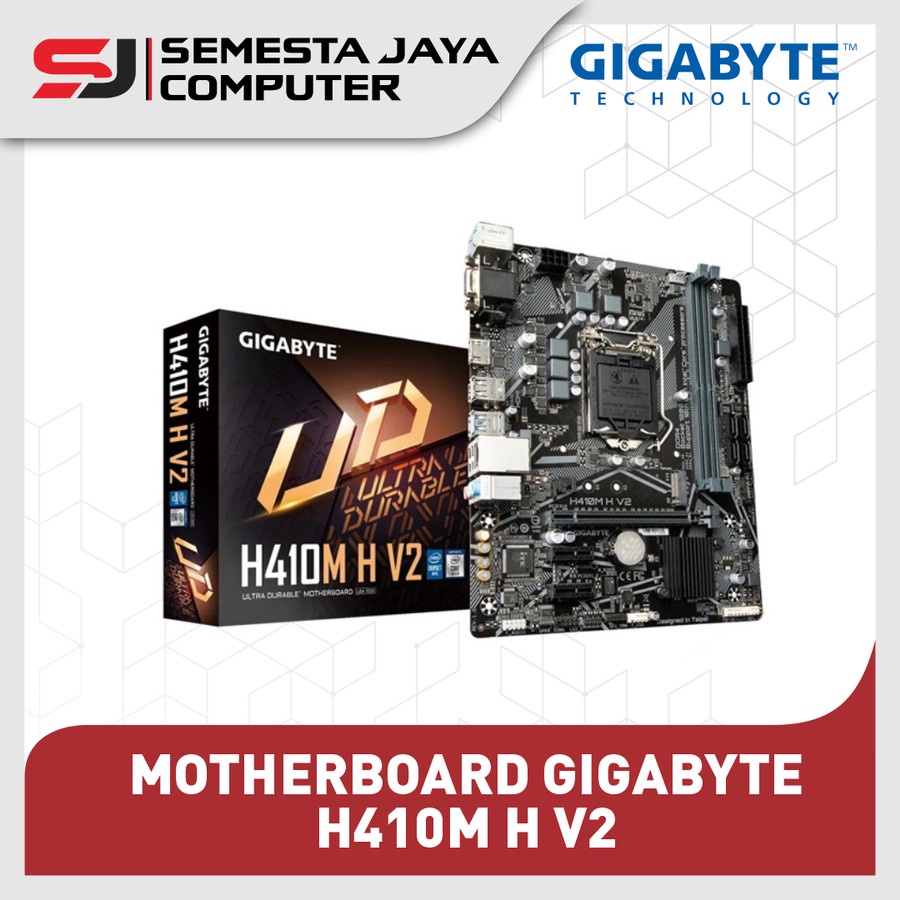 MOTHERBOARD GIGABYTE H410M H V2 LGA 1200