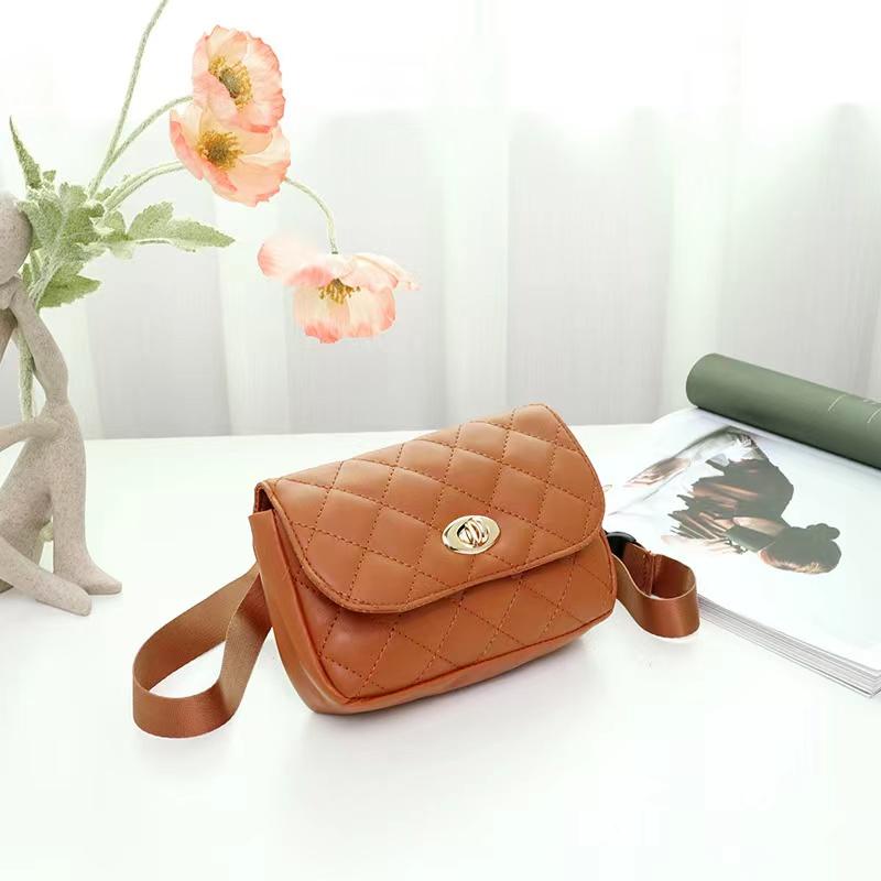 ASIN829 Tas bahu wanita impor, tas wanita mode, tas bahu gaya minimalis kecil T251 tas bahu lebar tali bahu tas bahu tas bahu