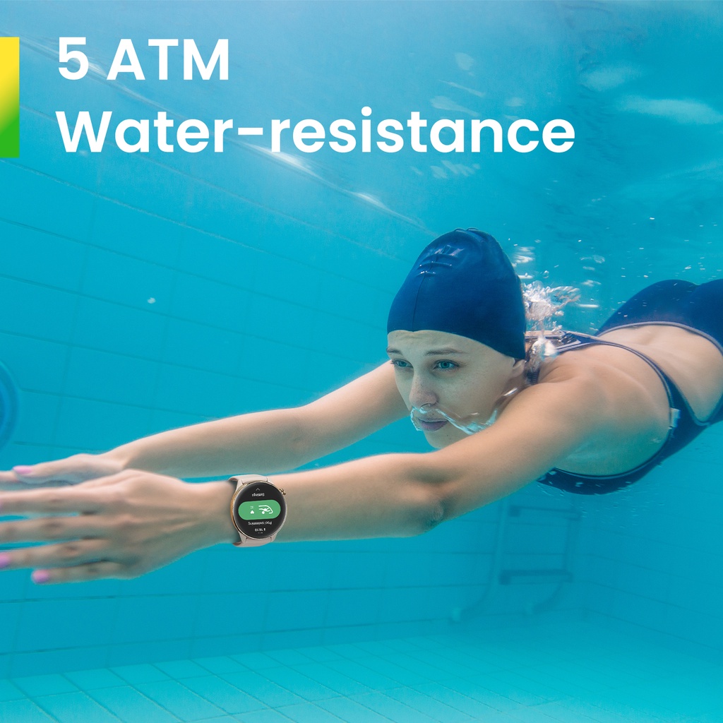 Amazfit GTR Mini Smartwatch, jam tangan，120+ Sports Modes 5 ATM Waterproof, Heart Rate Sleep Monitor