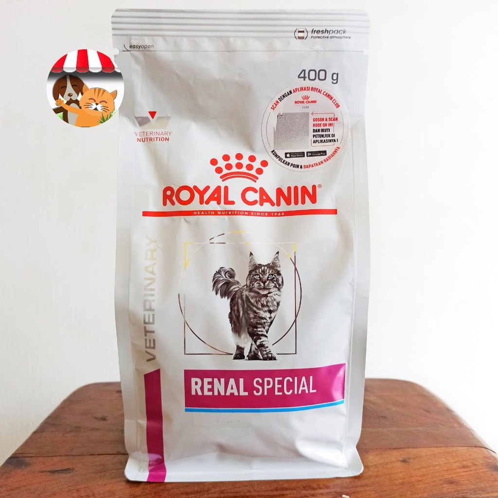 Royal Canin Vet Renal Special 400gr - Makanan Kucing Masalah Pada Ginjal