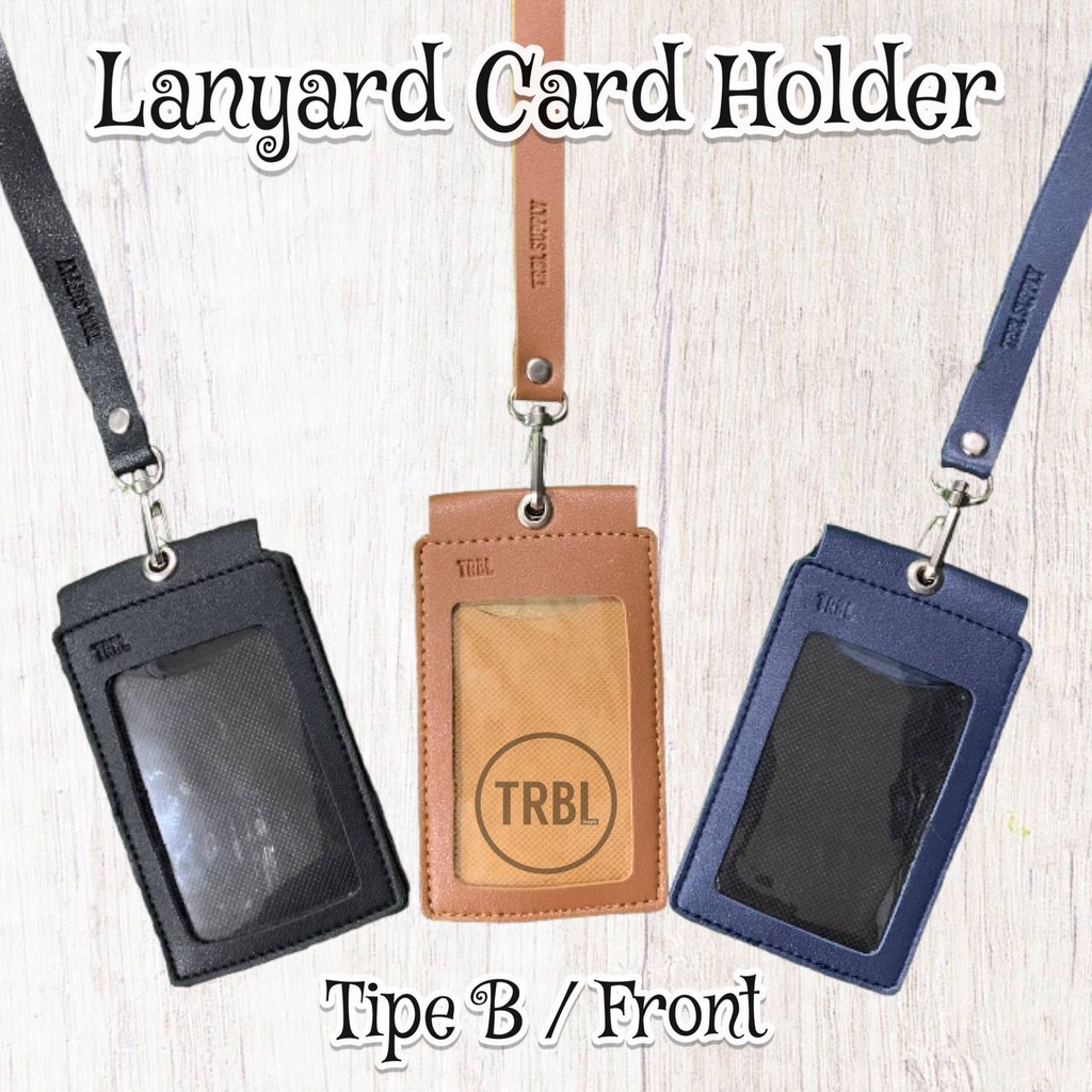 lanyard name tag-lanyard bumn/lanyard kulit ada embosh