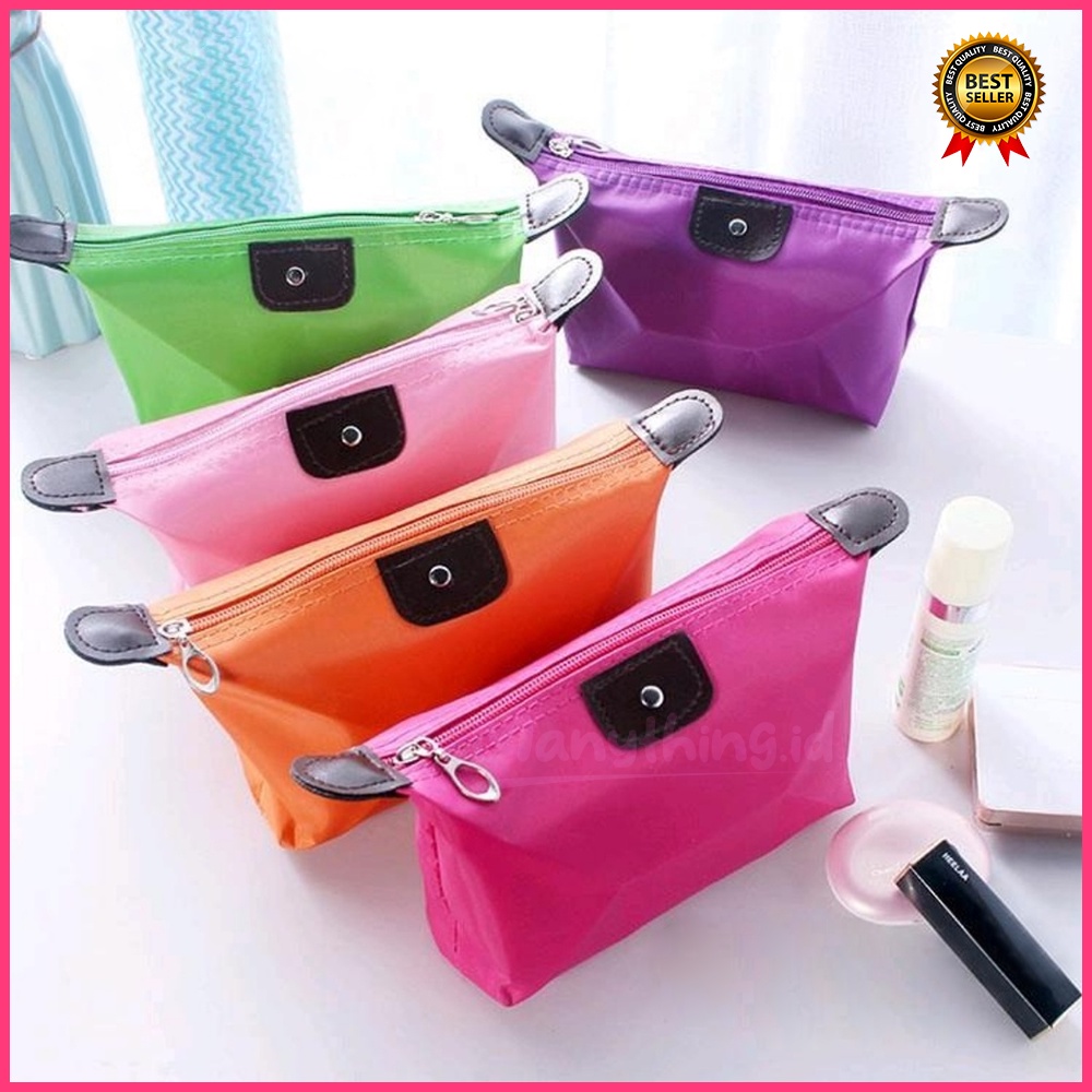 TAS KOSMETIK / POUCH ALAT MAKE UP / POUCH KOSMETIK WATERPROOF ANTI AIR MURAH