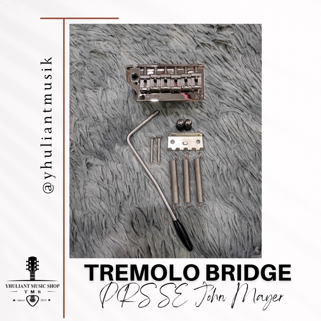 Tremolo Bridge PRS SE John Mayer Silver Sky Chrome