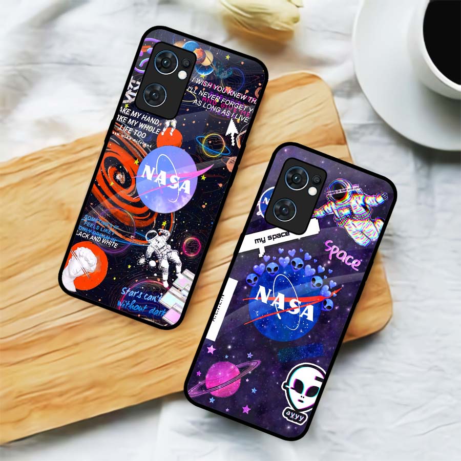 (MT78) Case Kilau Oppo Reno 7 5G | Reno 7 5G | Casing Hp Oppo | Pelindung Smartphone Seven Case | Na