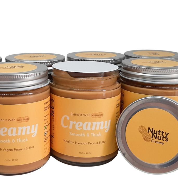 

Natural Peanut Butter 280gr NuttyNuts