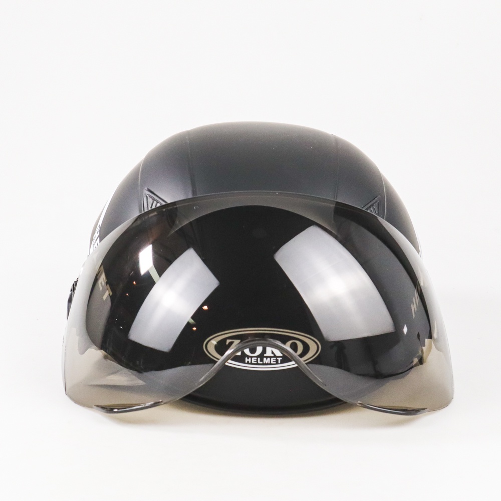 Helm Anak Bermain Main Sepeda Skuter Elektrik Half Face Model Visor