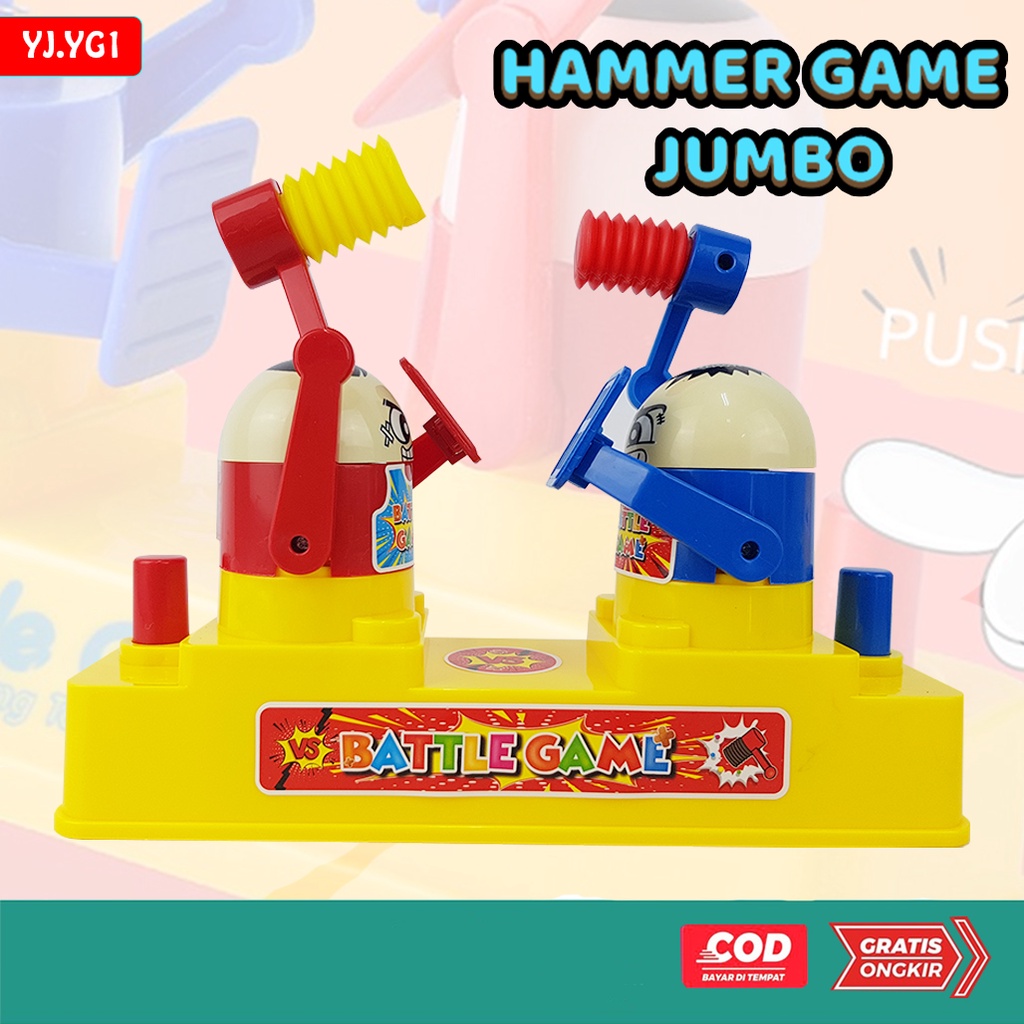 Mainan Anak Battle Game Mainan Edukasi Hammer Game/ Permainan Pukul