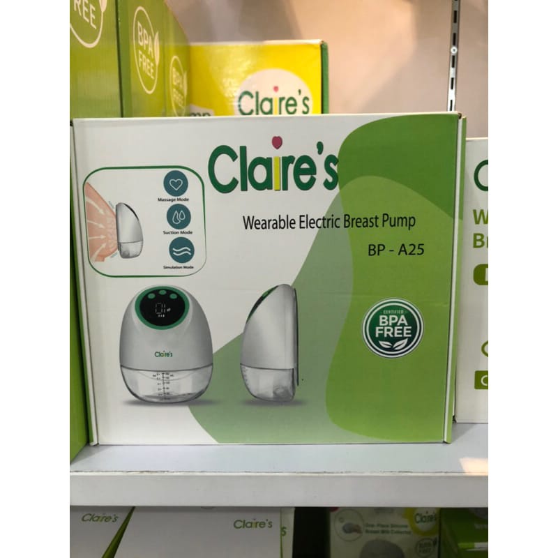 Claires BP-A25 Wearable Electric Breast Pump - Pompa Asi