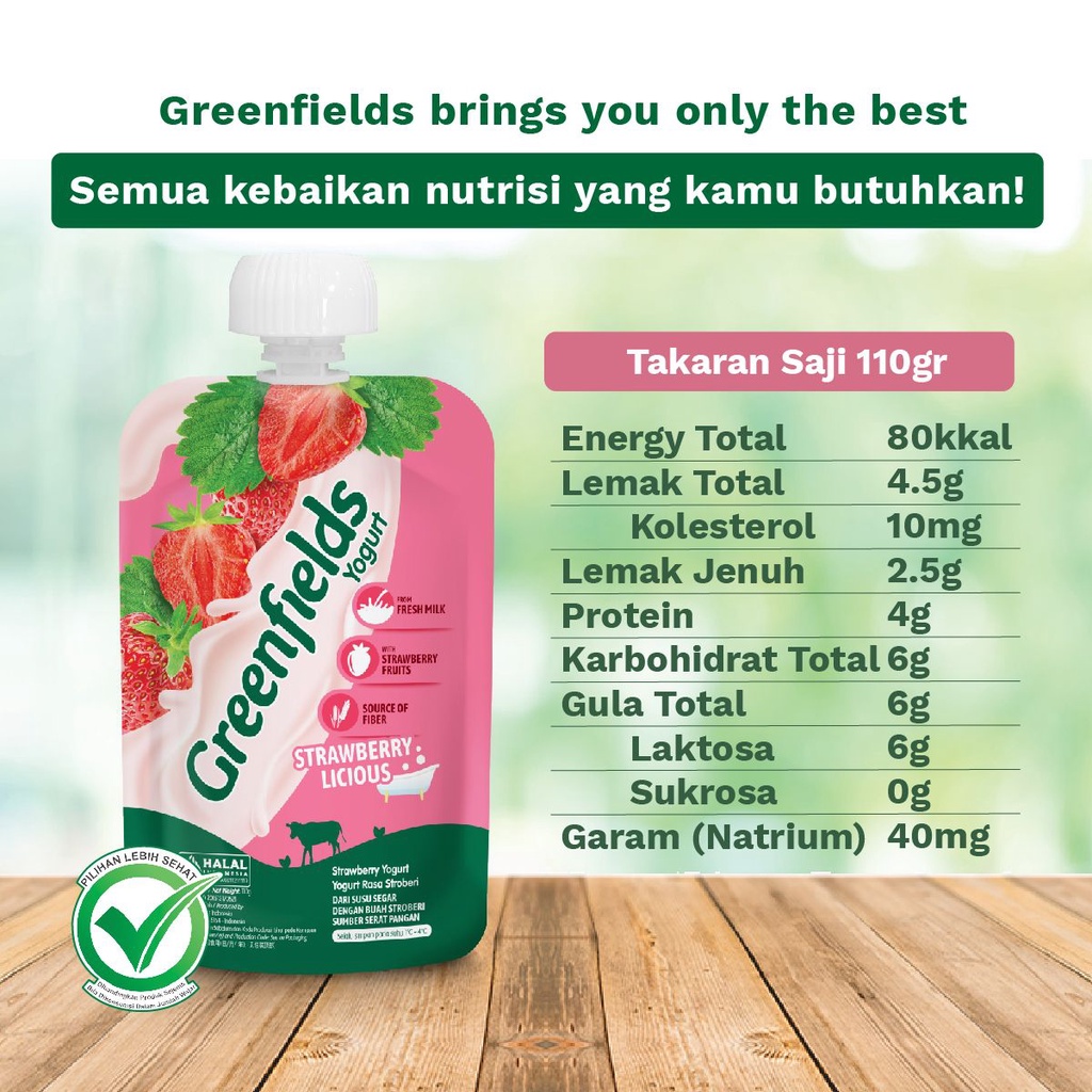 

GF POUCH YOGURT KIDS STRAWBERRY 80 GR (6pcs x 80gr)