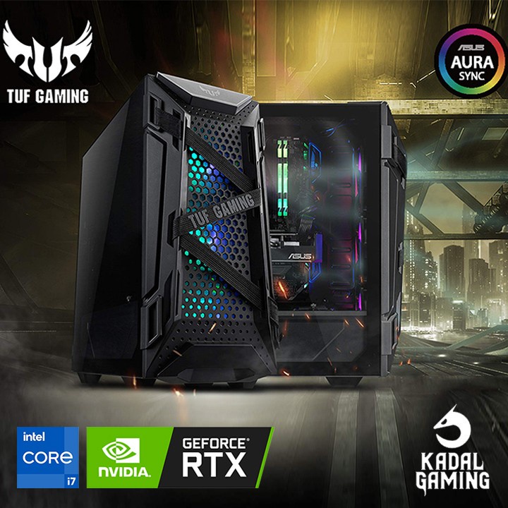 PC ASUS TUF GAMING INTEL CORE I7 13700F VGA NVIDIA RTX 3050 8GB