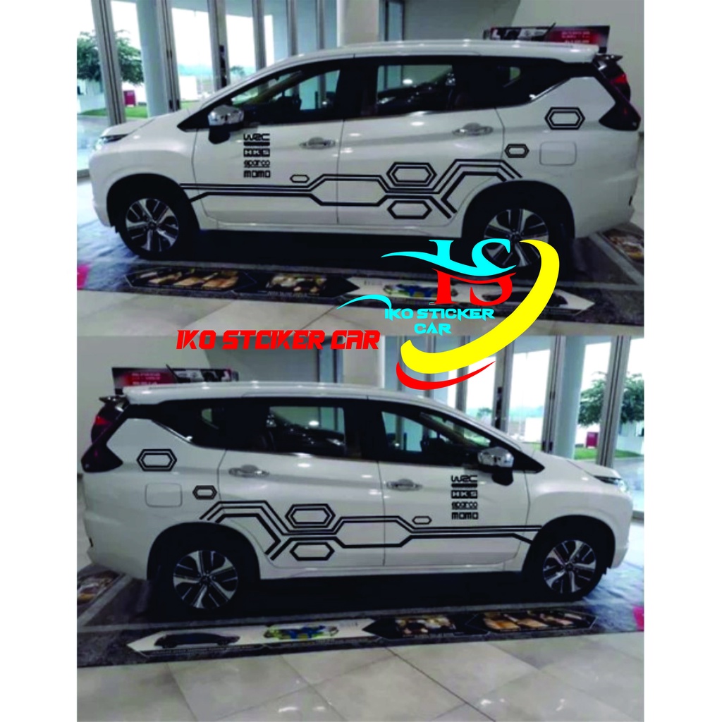Promo  Stiker Mobil Cutting Stiker Xpander Striping Xpander