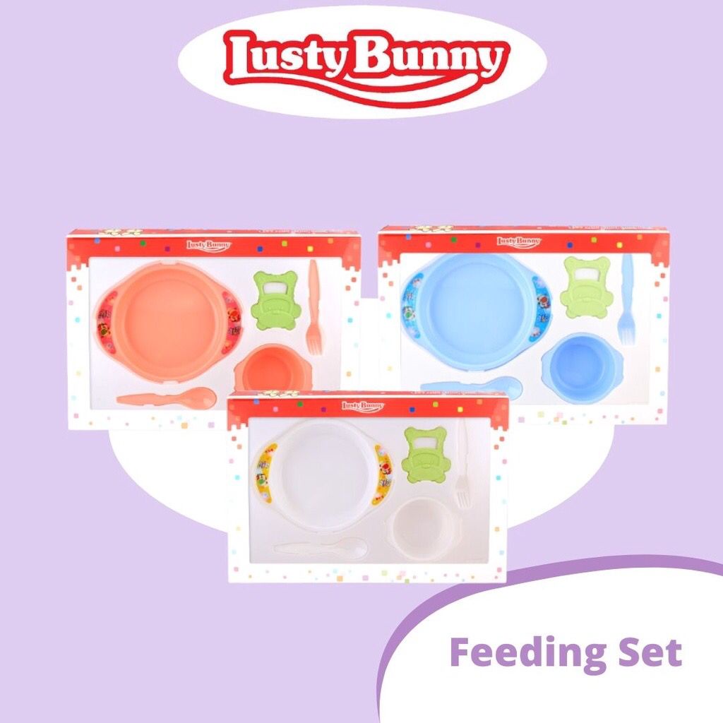 LUSTY BUNNY FEEDING SET 5PCS LB1201