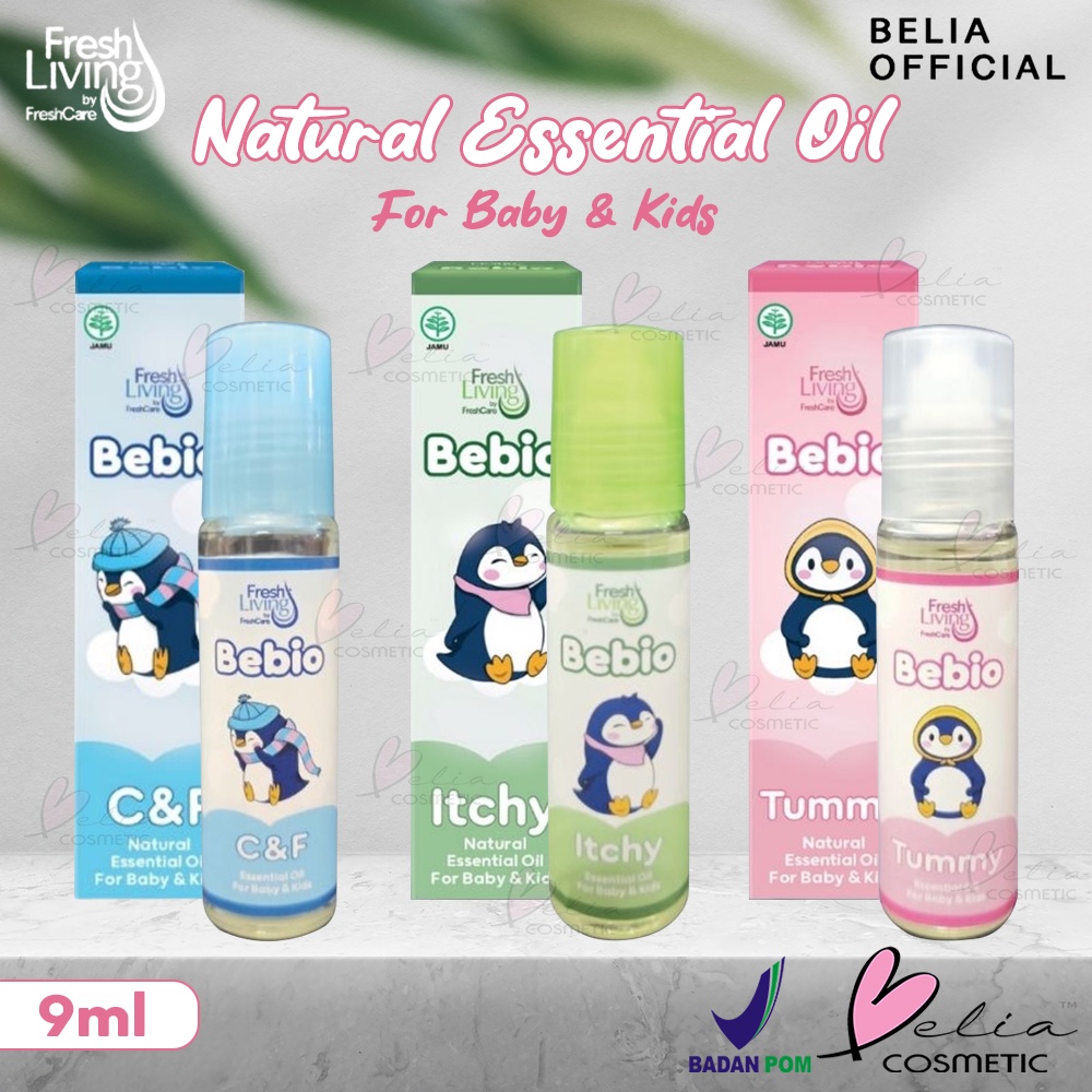 ❤ BELIA ❤ BEBIO Natural Essential Oil For Baby &amp; Kids 9ml | Fresh Living | Freshcare | Fresh Care