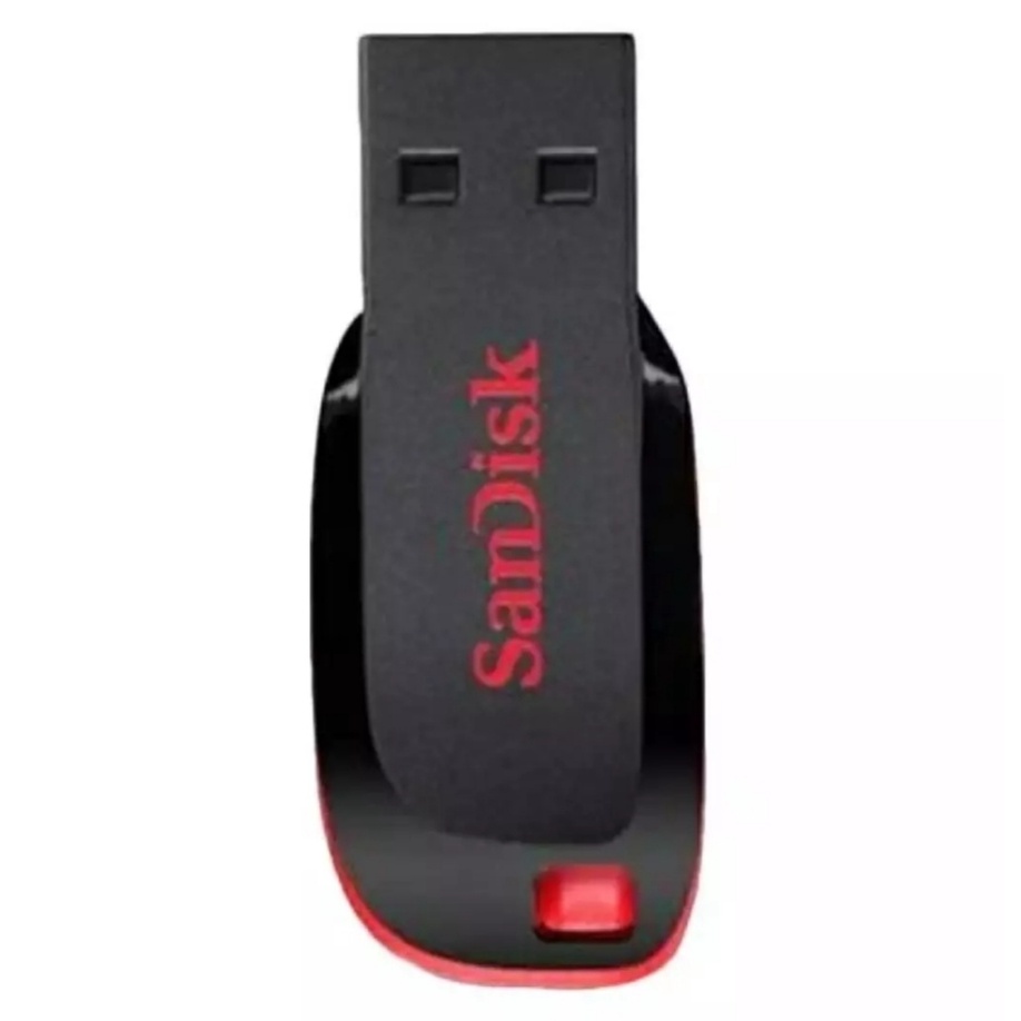 Flashdisk-USB Drive Sandisk Cruzer Blade Cz50 USB 2.0 Plug&amp;Play 4gb/8gb/16gb/32gb/64gb/128gb-USB Flashdisk Sandisk Cruzer Blade Cz50 USB Drive