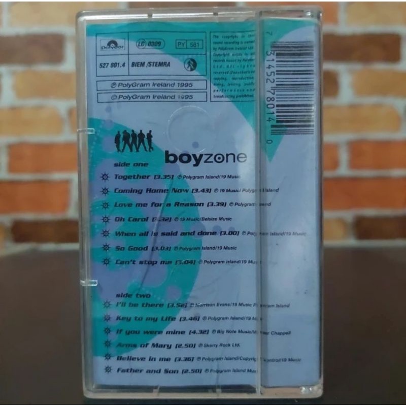 Kaset Pita BOYzone-Thogether