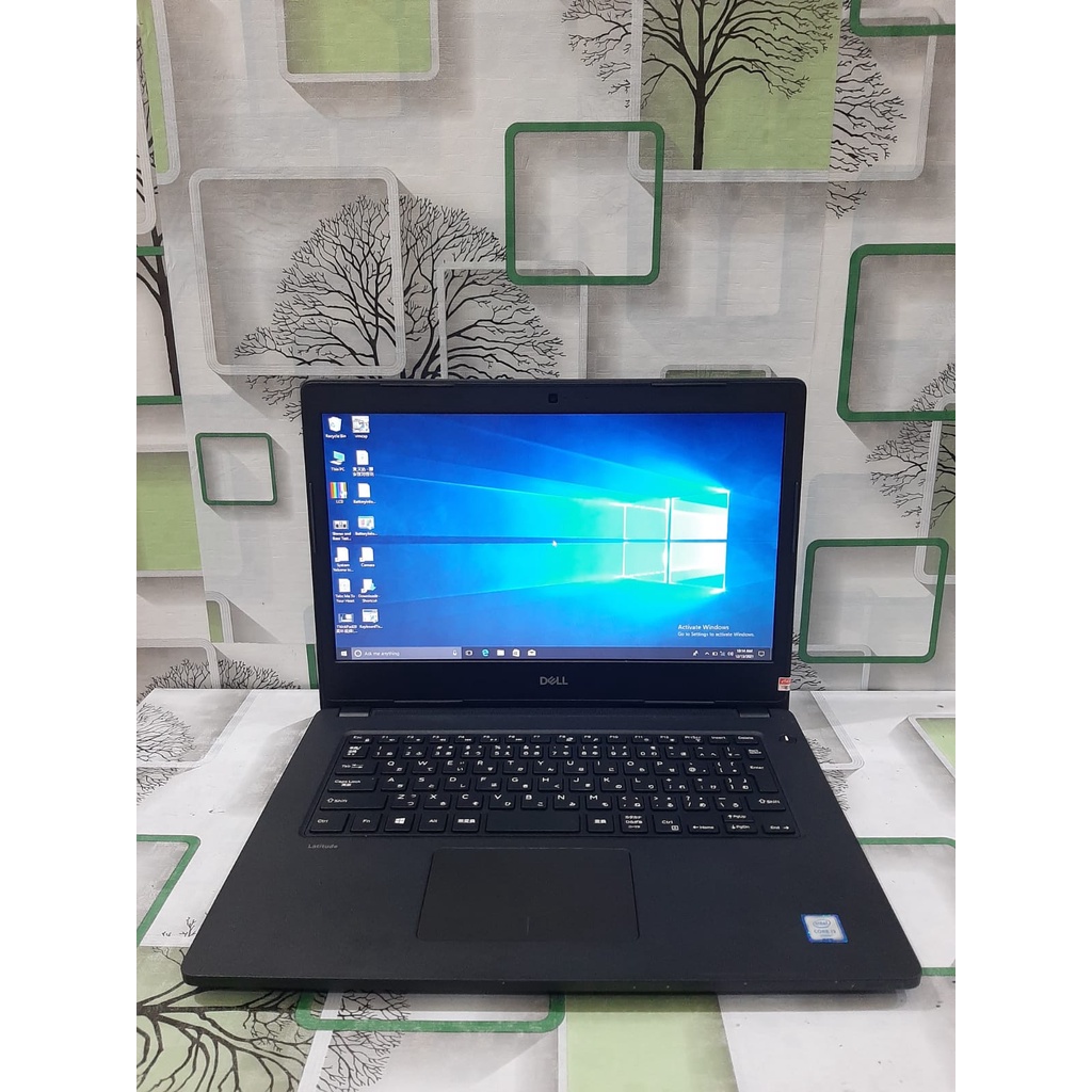 LAPTOP DELL LATITUDE 3480 CORE I3 GEN 6 RAM 4GB SSD 128GB BERGARANSI