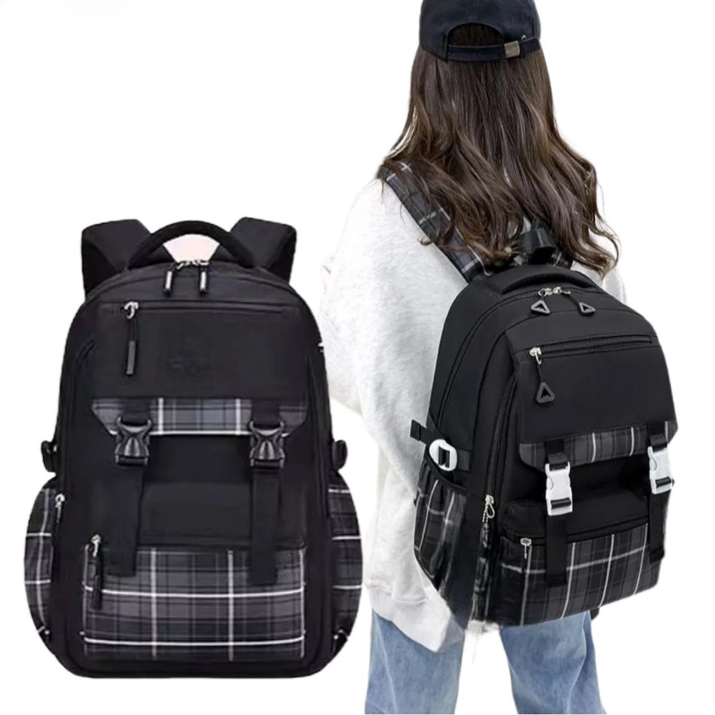 ST99 - Bisa COD - Tas Sekolah - Ransel Sekolah - Backpack - Tas Ransel Sekolah Model Korea - Tas Ransel import