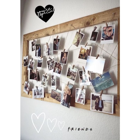 

big polaroid hanger