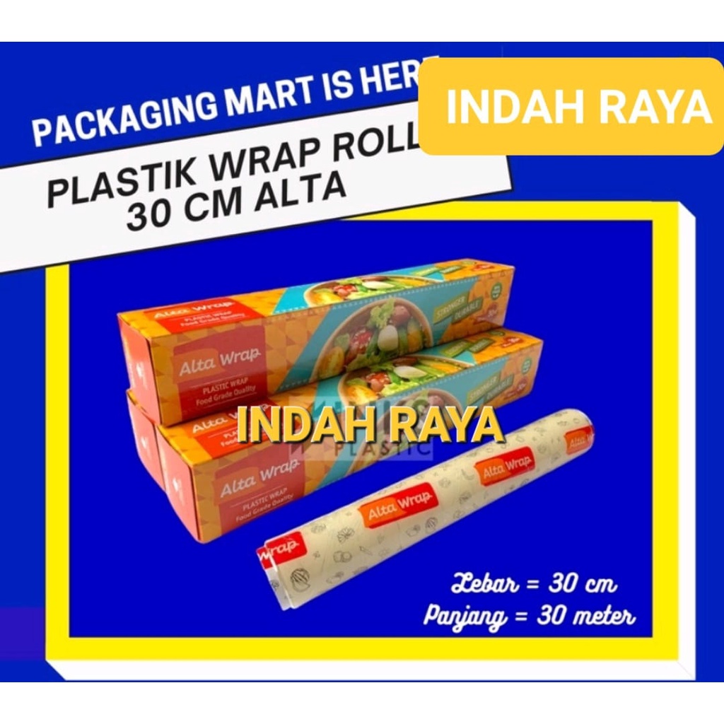 BEST CLING WRAP kotak/ plastik pembungkus makanan/ WRAPING ukr 30cm &amp;