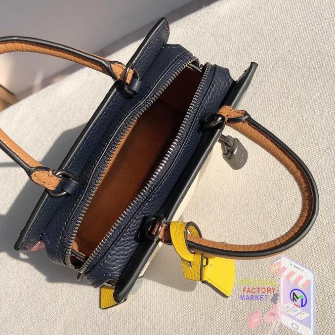 TAS COACH Micro Zoe Crossbody In Colorblock ORIGINAL COACH 1426