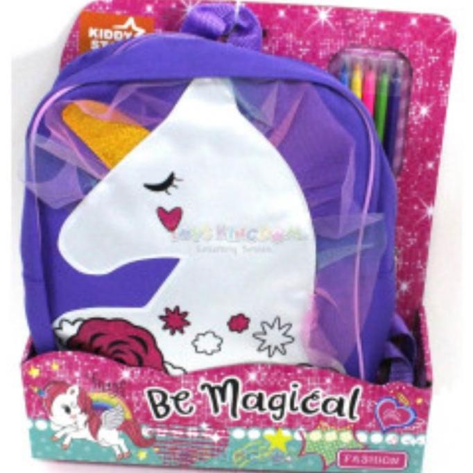 Kiddy Star My Magical Doddle Bag Coloring bag sequin aktifitas anak