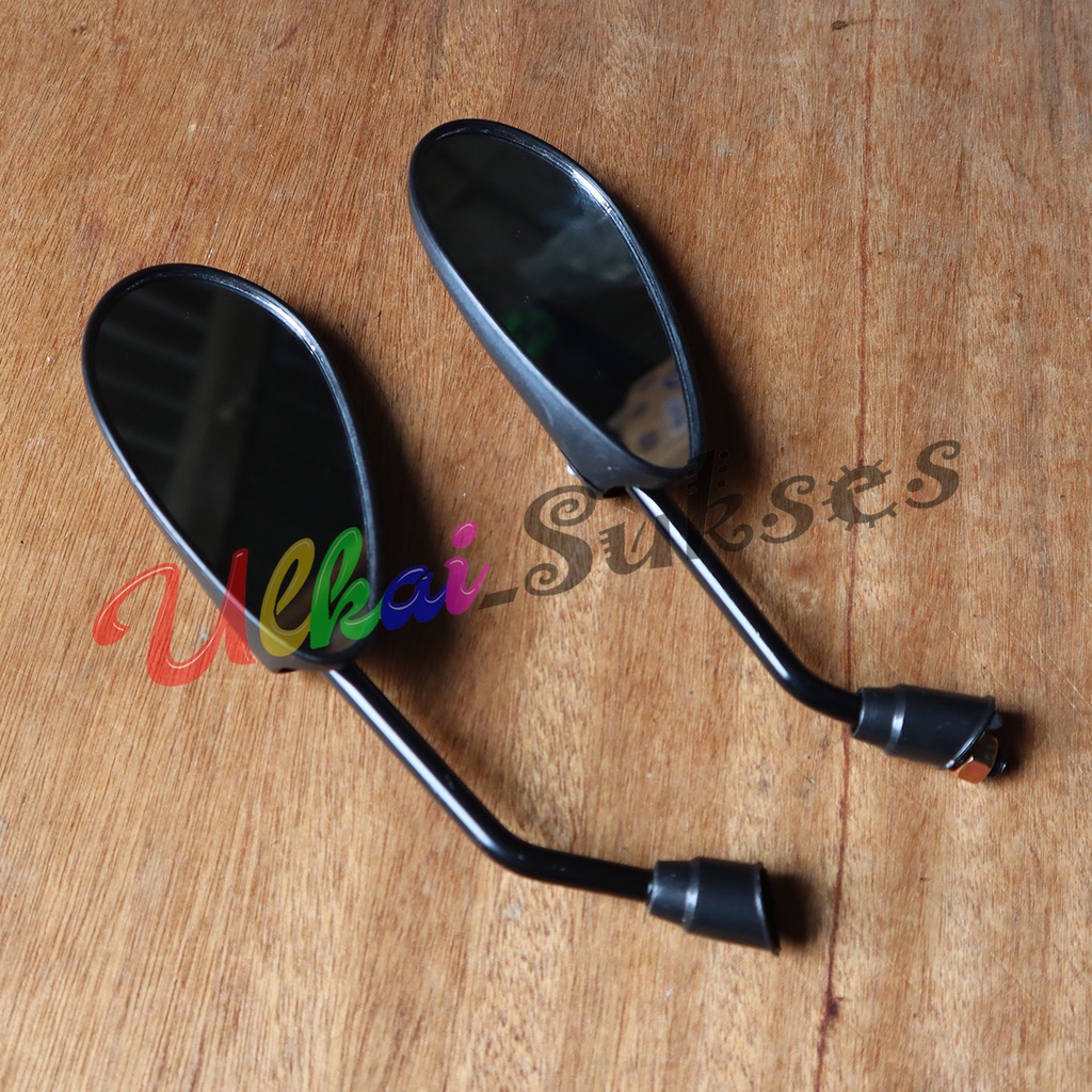 Variasi Aksesoris Motor Spion Satria Fu Model Standart Drat 14 / Honda Drat 12 Murah