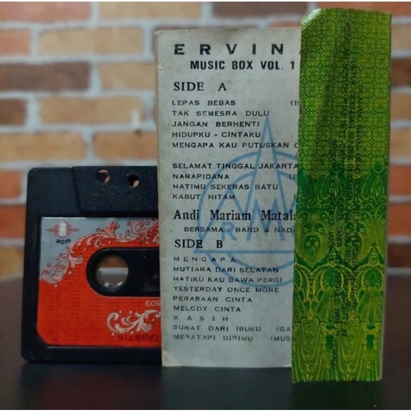 Kaset Pita Ervinna-Lepas Bebas