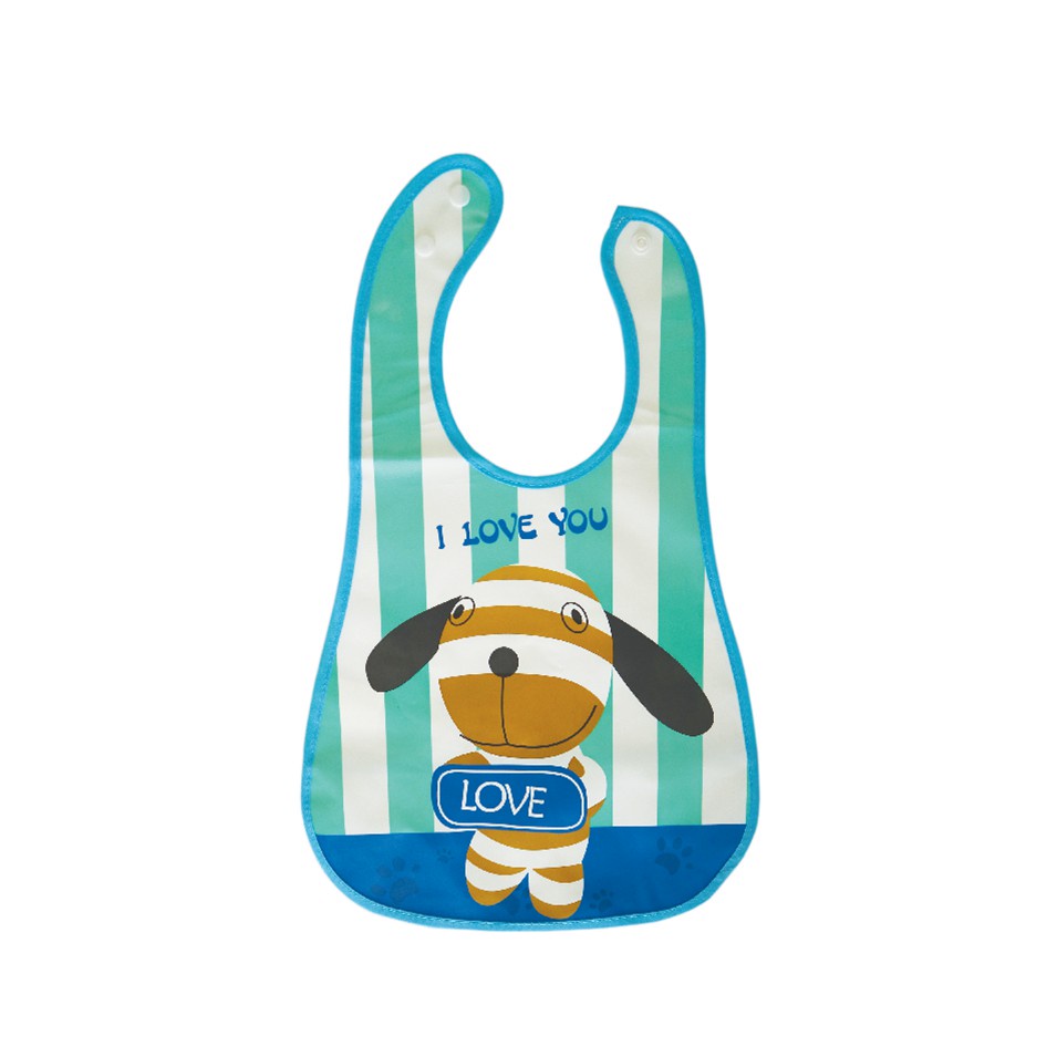 Baby Safe Long Bib BIB05 / Celemek Slaber Makan Bayi