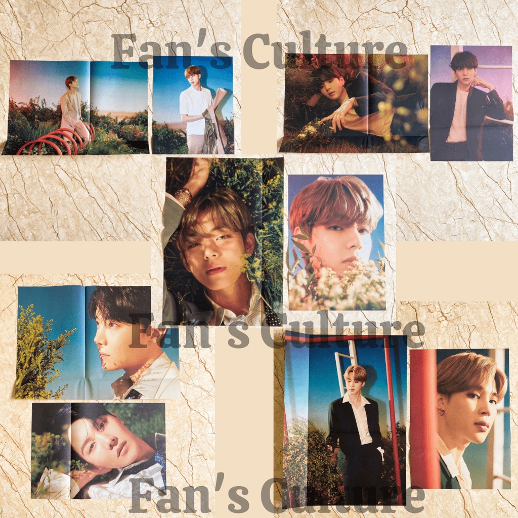 [READY] SHARING HYBE INSIGHT: BTS MERCH - POSTER SET RM/JIN/SUGA/J-HOPE/JIMIN/TAEHYUNG(V)/JUNGKOOK