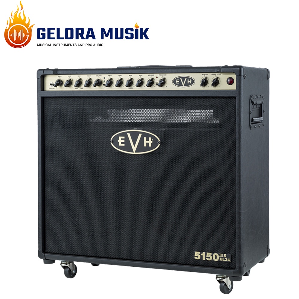 Ampli Gitar EVH 5150III 50W EL34 2x12 Combo Tube, Black, 230V EUR