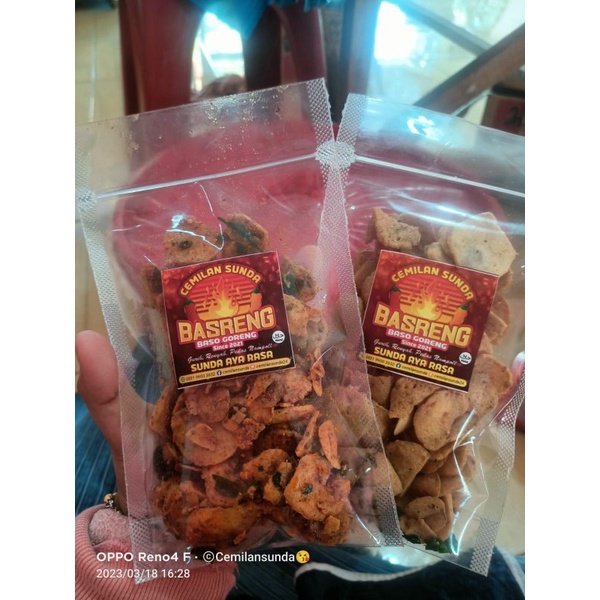 

READY STOK!! Basreng cemilansunda/ Basreng pedas daun jeruk/ basreng viral/ basreng medan