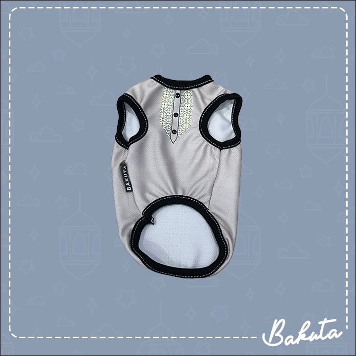 Baju Kucing Tank Edisi Lebaran Koko Taqwa Tank Series Kaos Lebaran Idul Fitri Lucu Untuk Kucing dan anjing / Baju Kucing Termurah Size XS-XXL / Baju Kucing Tangerang!