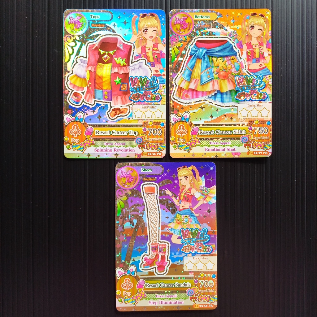 Aikatsu Premium Cancer Mikuru ver IDN Set