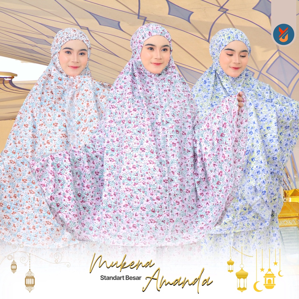 YashCollection Mukena Dewasa Rayon Motif Cemara