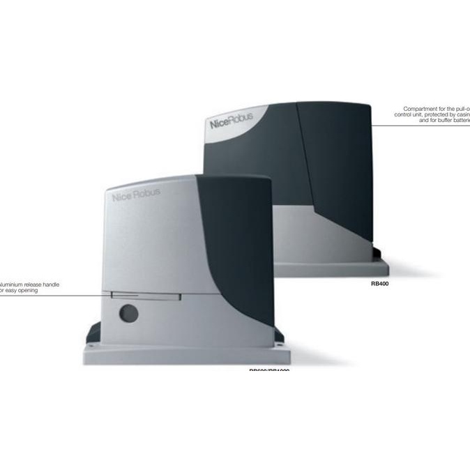 Automatic Sliding Gate/ Mesin Pintu Otomatis Nice - Robus 1000