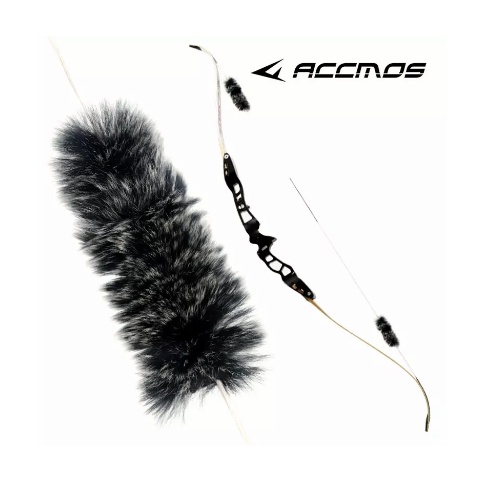 Peredam Tali Busur Panahan Bulu Kelinci Silincer Absorber