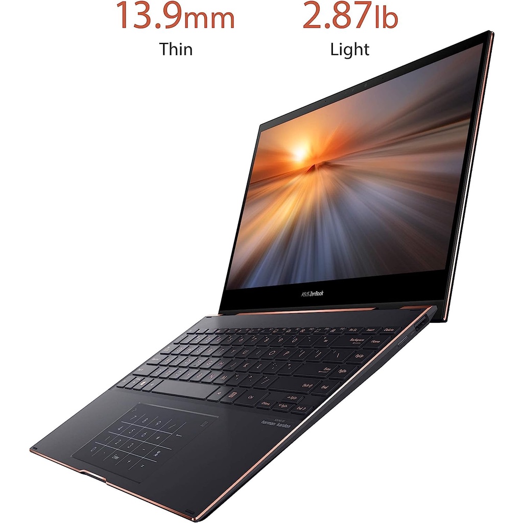 Asus Zenbook Flip s UX371EA Intel EVO i7 1165G7 16Gb 1Tb SSD 4K OLED TOUCH Win 11 Pro