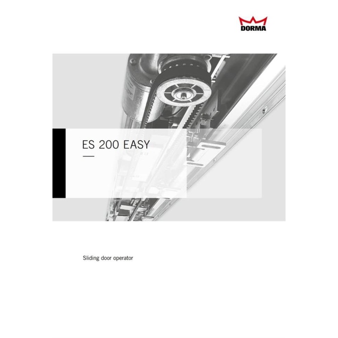 Pintu Automatic / Pintu Otomatis Sliding Dorma Es-200-Easy