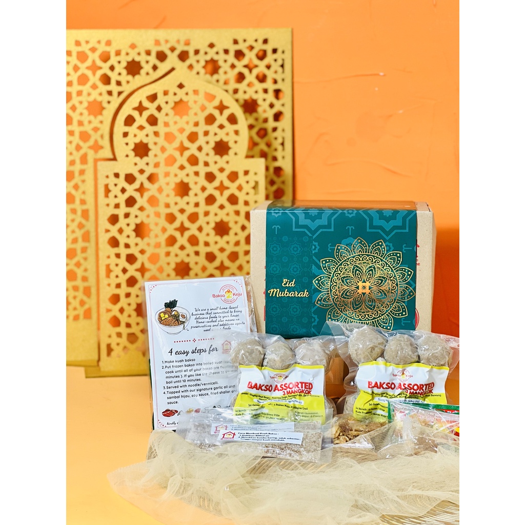 

Hampers Lebaran Parcel Idul Fitri Bakso Sapi Single Pack