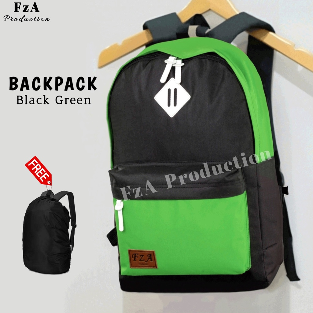 FzA Official - Tas Ransel Distro Casual Pria Wanita / Tas Ransel Laptop Backpack Sekolah Kuliah Distro Original Tas Punggung Laptop - BGRC