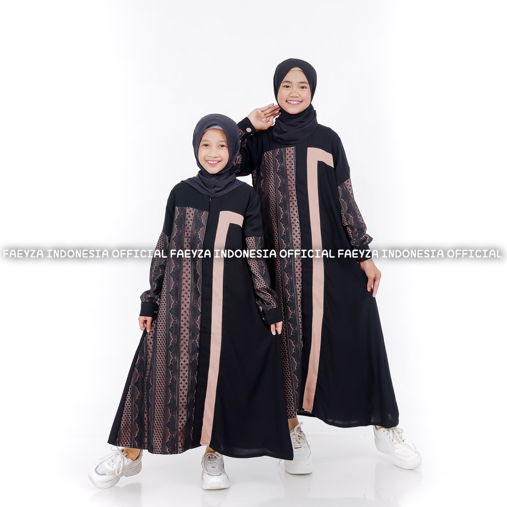 Gamis Anak Farasya Kids By Original Faeyza Longdress Busana Muslimah