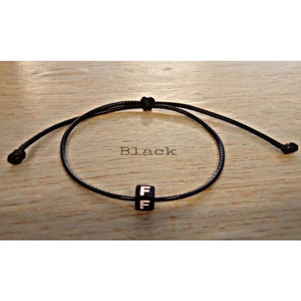 GELANG INISIAL (A - L) KOREA /GELANG SIMPLE