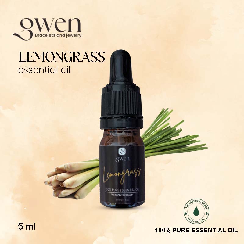Pure Lemongrass Essential Oil / Minyak Esensial Atsiri Lemongrass Murni 100%