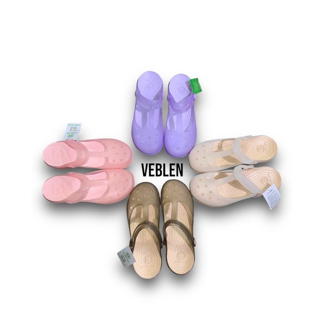 SANDAL PANTAI CARLIE MARY JANE WOMEN MERK VEBLEN