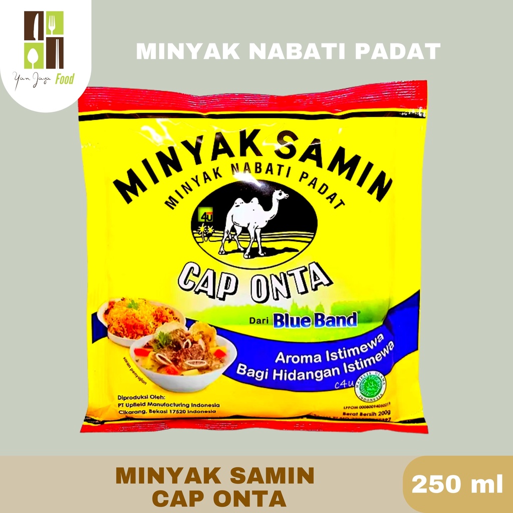 Minyak Samin Cap Onta/Minyak Nabati Padat 200g