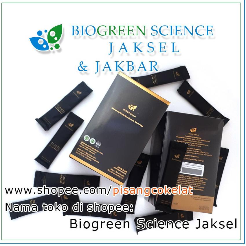 

【Penjualan Terbaik】✅COD ECER Biogreen BioGold Bio Sc Gold Asli Vitalitas Pria Stemcell Gold Apple Ginseng Korea Rasa Kopi