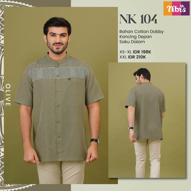 Koko Nibras NK 104 Koko Lengan pendek KOKO NIBRAS ORIGINAL
