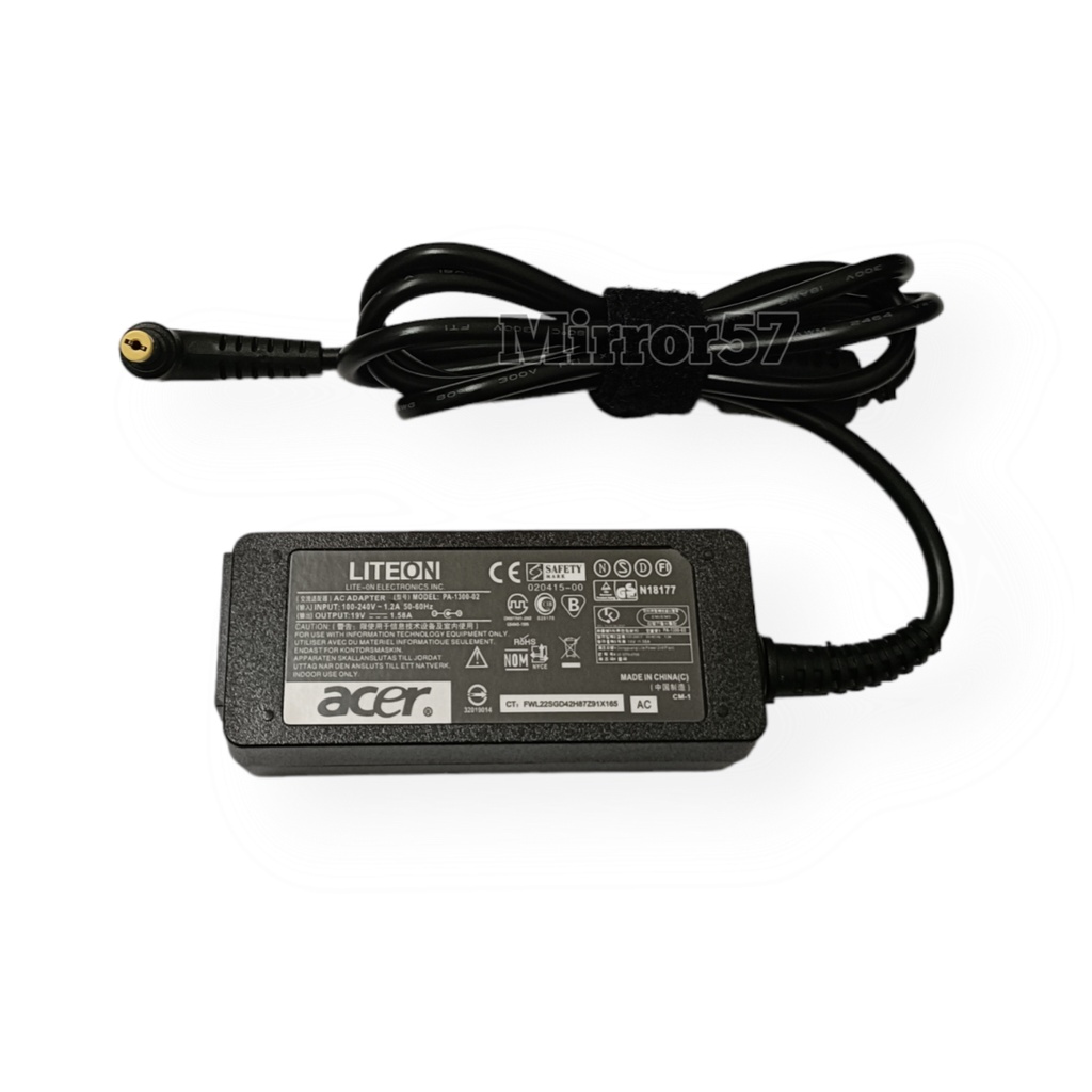 Charger Laptop Acer Aspire One A110-1831 A110-1948 A110-1955 Adaptor Acer 19V 1.58A 30W