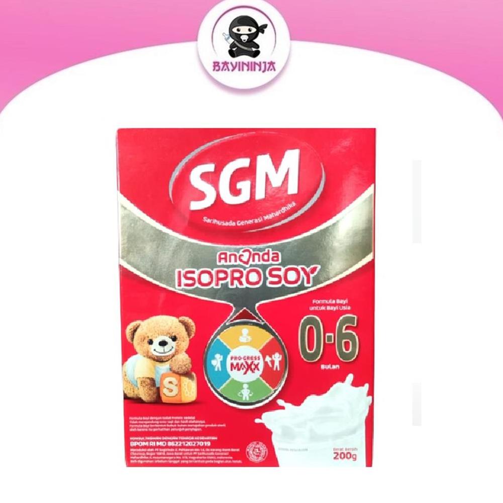 

8.8 SGM Ananda Soya 0 to 6 Bulan Box 200 g