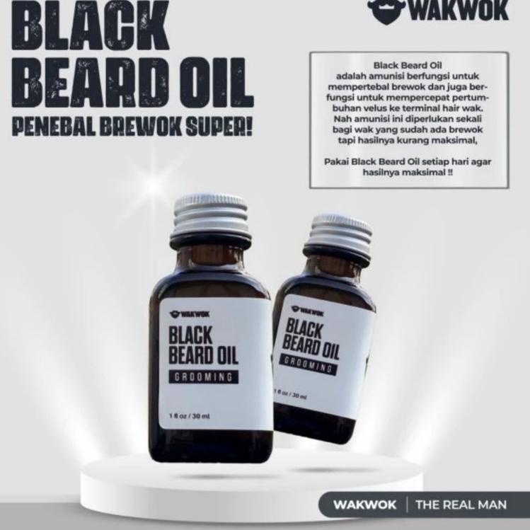 Kepuasan Belanja [BBO] BLACK BEARD OIL BBO by WakWok Beards